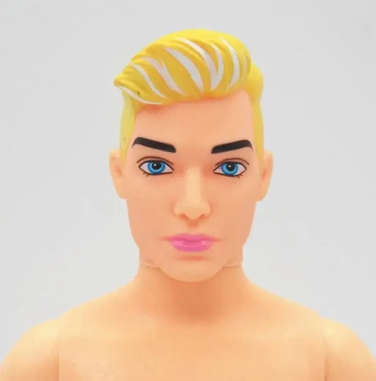 1/6 Boyfriendköpfe Bewegliche Gelenke 30cm Ken Puppenkörper Männlicher Prinz Nackter Mann Spielzeugpuppe Kenkörper DIY Spielzeug für Mädchen Geschenke
