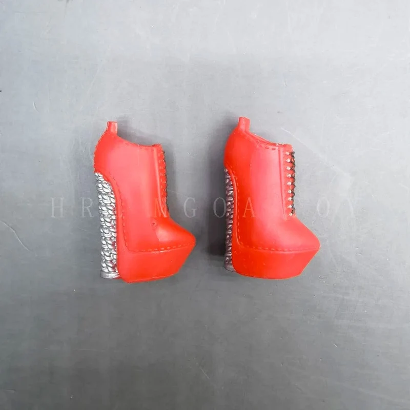 Original 24 cm OMG Fashion Dress Up Schuhe der großen Schwester und übrigens Schuhe der kleinen Schwester Mädchen Puppenzubehör Spielzeug