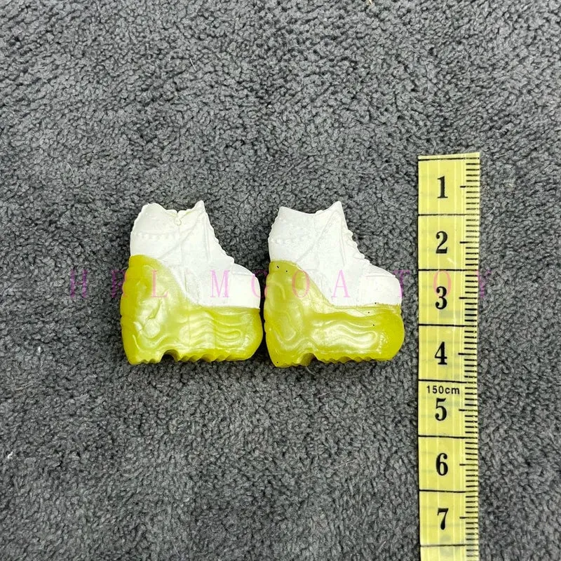 Original 24 cm OMG Fashion Dress Up Schuhe der großen Schwester und übrigens Schuhe der kleinen Schwester Mädchen Puppenzubehör Spielzeug