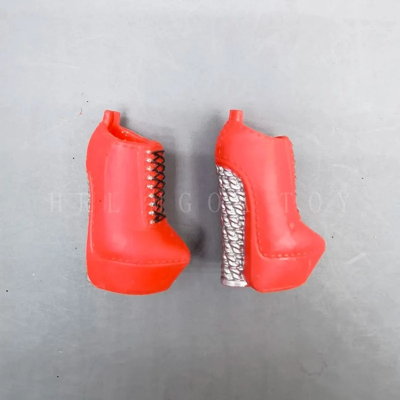 Original 24 cm OMG Fashion Dress Up Schuhe der großen Schwester und übrigens Schuhe der kleinen Schwester Mädchen Puppenzubehör Spielzeug