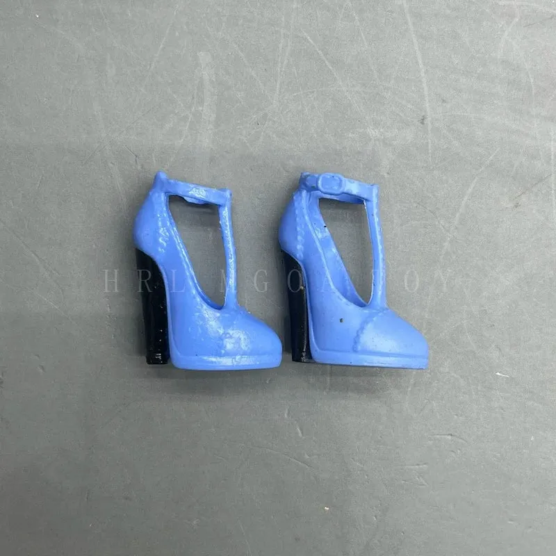 Original 24 cm OMG Fashion Dress Up Schuhe der großen Schwester und übrigens Schuhe der kleinen Schwester Mädchen Puppenzubehör Spielzeug