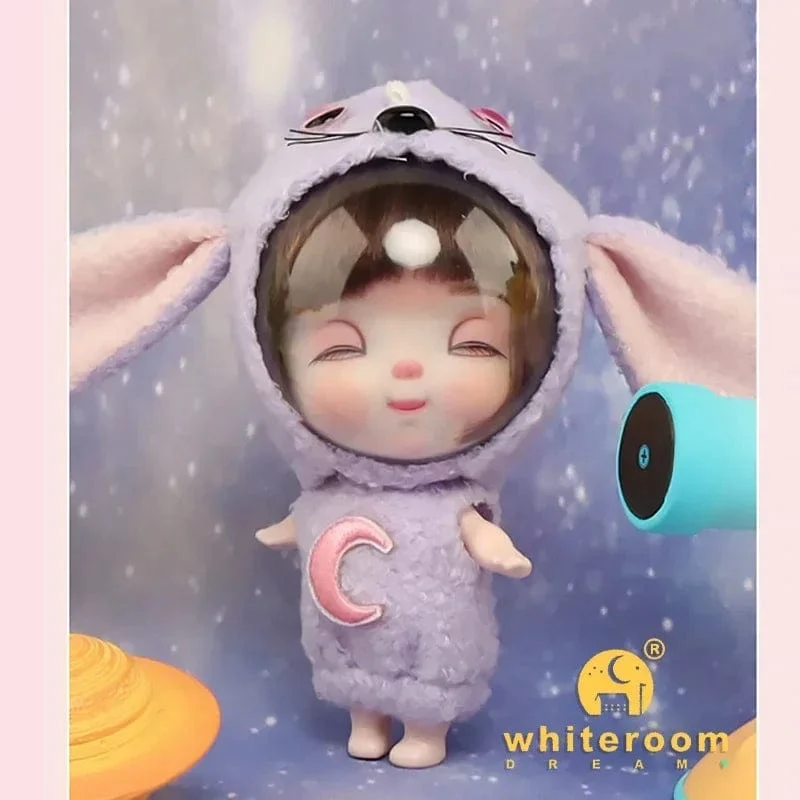 9cm Mini Puppe Astronauten Tiere Schlüsselanhänger Bjd Taschenpuppen Spielzeug Mädchen Reborn Kit Baby Spielzeug für Kinder Baby Junge Zubehör