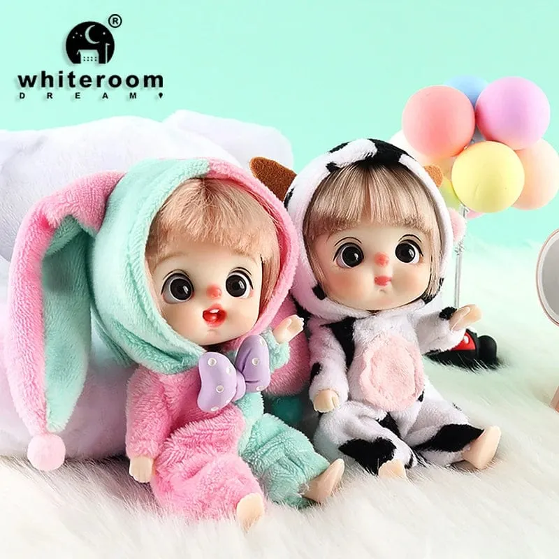 9cm Mini Puppe Astronauten Tiere Schlüsselanhänger Bjd Taschenpuppen Spielzeug Mädchen Reborn Kit Baby Spielzeug für Kinder Baby Junge Zubehör