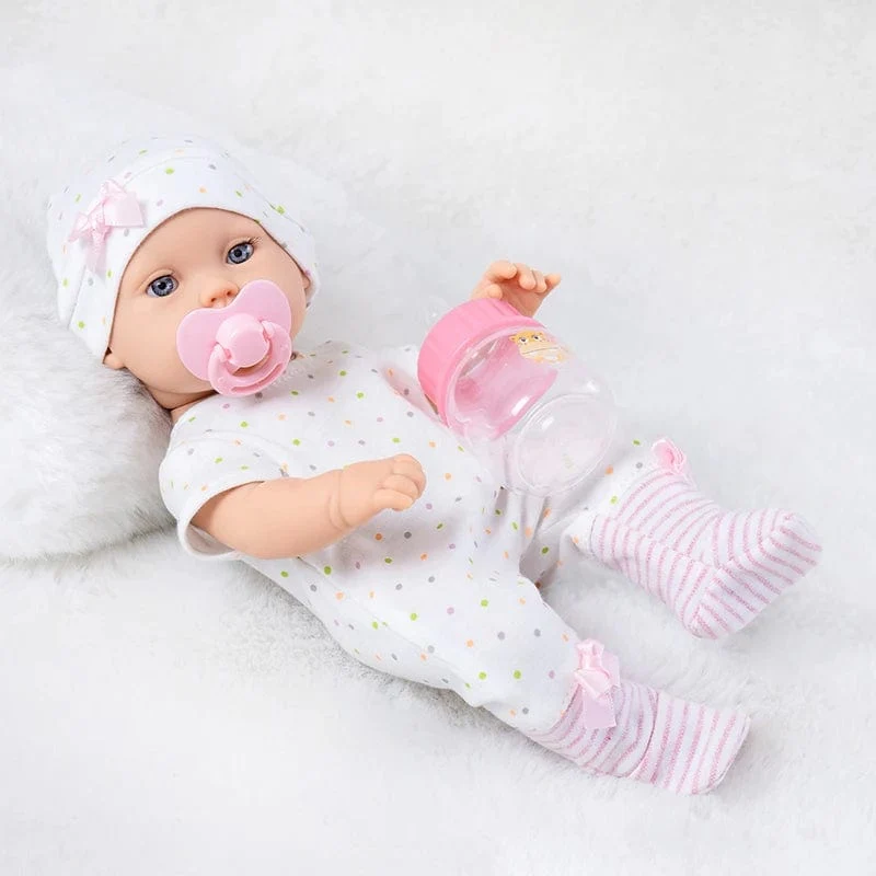 30cm Reborn Baby Puppe beruhigende Simulation Emaille Puppe Kinder weiche Gummi Spielzeug Geschenk