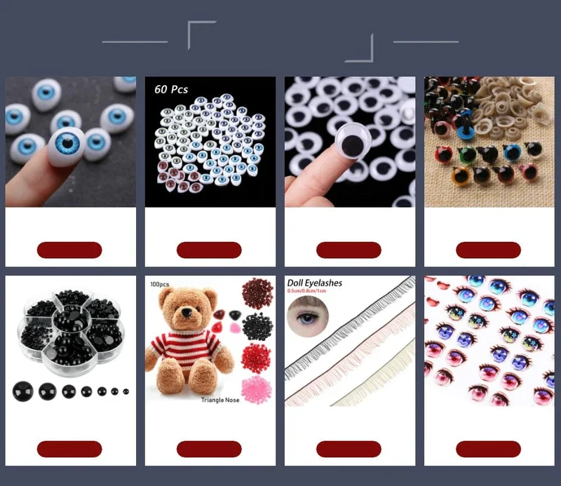 Blyth puppe icy spielzeug ohren spielzeug weiß natürliche tan dark und super schwarz haut, nur ohren keine puppe