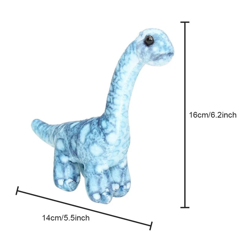 9.05 Zoll süßes großes Simulationsdinosaurier-Stofftier Trex-Plüschpuppen-Schlafkissen für Kinder zur Heimdekoration