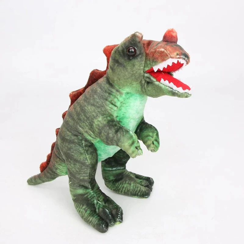 9.05 Zoll süßes großes Simulationsdinosaurier-Stofftier Trex-Plüschpuppen-Schlafkissen für Kinder zur Heimdekoration