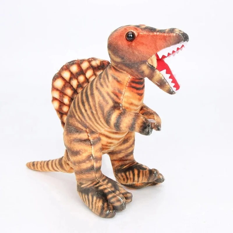 9.05 Zoll süßes großes Simulationsdinosaurier-Stofftier Trex-Plüschpuppen-Schlafkissen für Kinder zur Heimdekoration