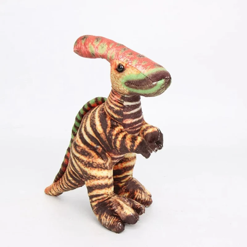 9.05 Zoll süßes großes Simulationsdinosaurier-Stofftier Trex-Plüschpuppen-Schlafkissen für Kinder zur Heimdekoration