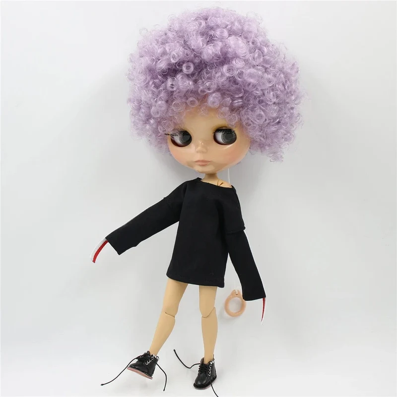 ICY DBS Blyth puppe 1/6 bjd joint körper tan haut puppe glänzend gesicht 30cm spielzeug zufällige augen farben