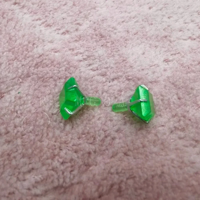 Original Regenbogen Mittelschule Mode große Schwester Puppe Ständer Kleiderbügel Ohrringe Ohrstecker DIY Zubehör Mädchen Spielzeug
