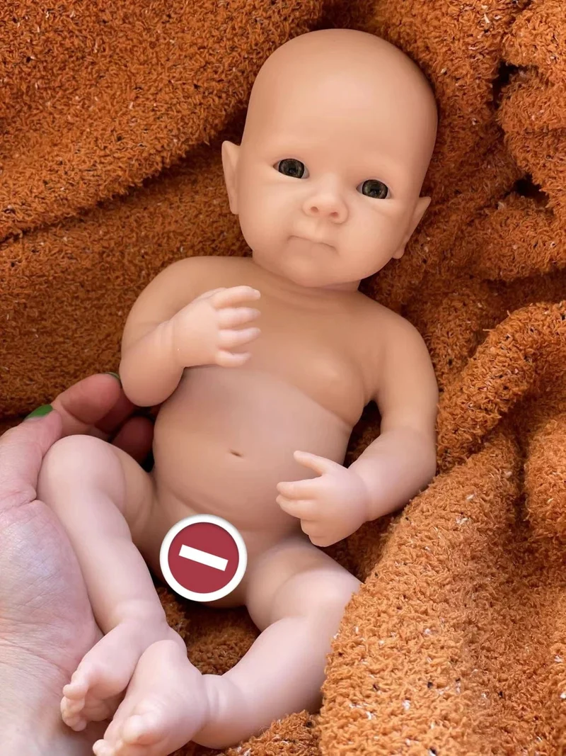 33 CM Schöne Mädchen Bettie Ganzkörper Weichem Festem Silikon Reborn Puppe Bemalt/Unbemalt Reborn Baby Puppe Spielzeug Corpo De Silikon