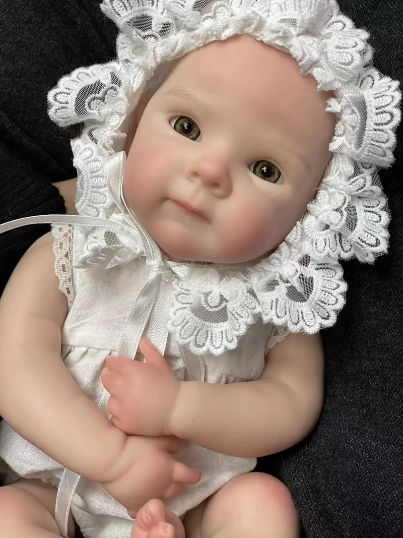 33 CM Schöne Mädchen Bettie Ganzkörper Weichem Festem Silikon Reborn Puppe Bemalt/Unbemalt Reborn Baby Puppe Spielzeug Corpo De Silikon