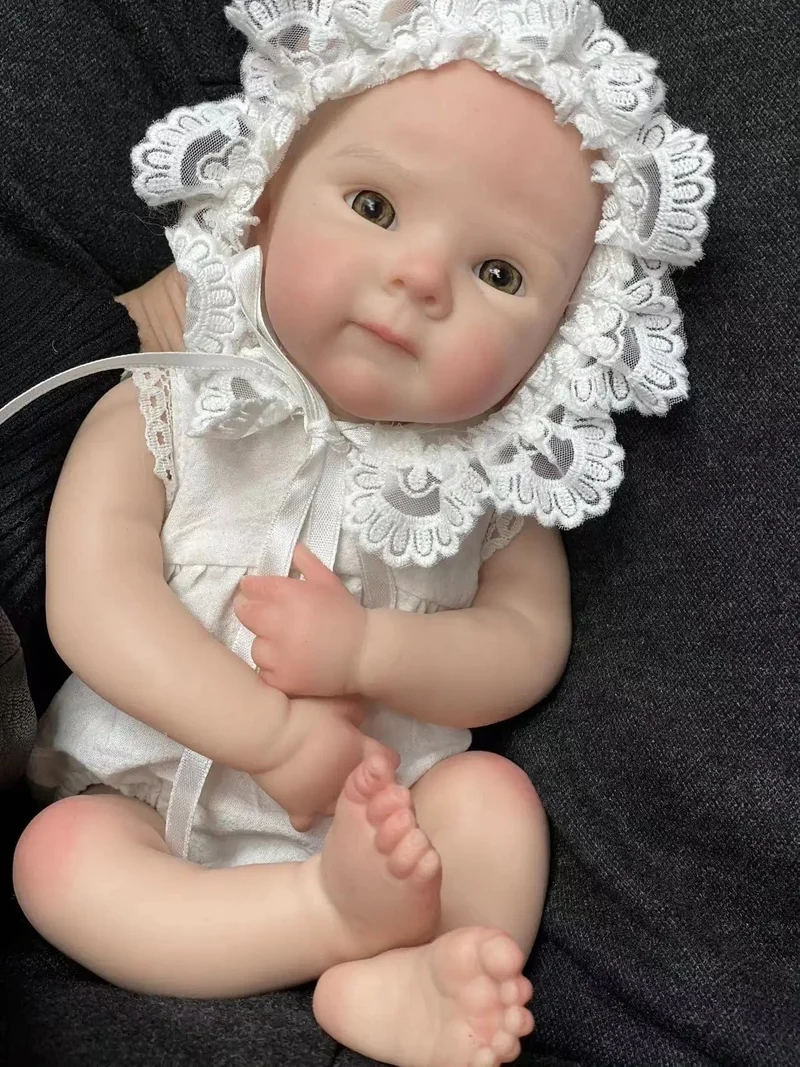 33 CM Schöne Mädchen Bettie Ganzkörper Weichem Festem Silikon Reborn Puppe Bemalt/Unbemalt Reborn Baby Puppe Spielzeug Corpo De Silikon