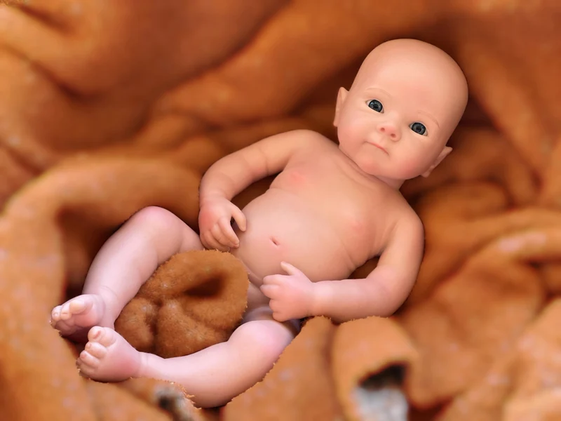 33 CM Schöne Mädchen Bettie Ganzkörper Weichem Festem Silikon Reborn Puppe Bemalt/Unbemalt Reborn Baby Puppe Spielzeug Corpo De Silikon