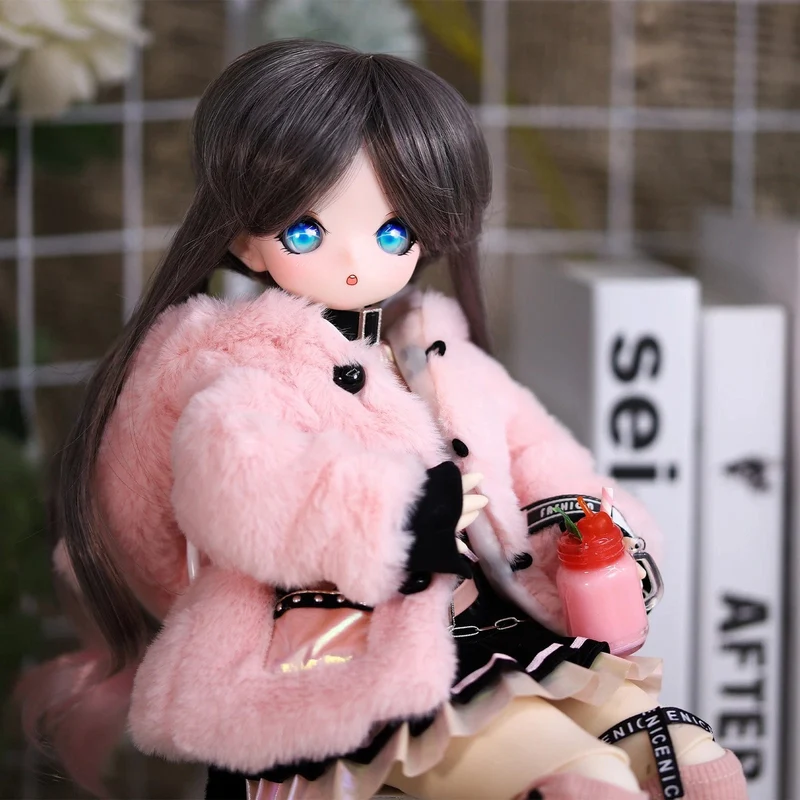 ICY DBS 1/4 Dream Fairy Puppe Match Girl Mechanischer Gelenkkörper Matrosenanzug süße Puppe 16 Zoll Ball Komplettset 40cm SD