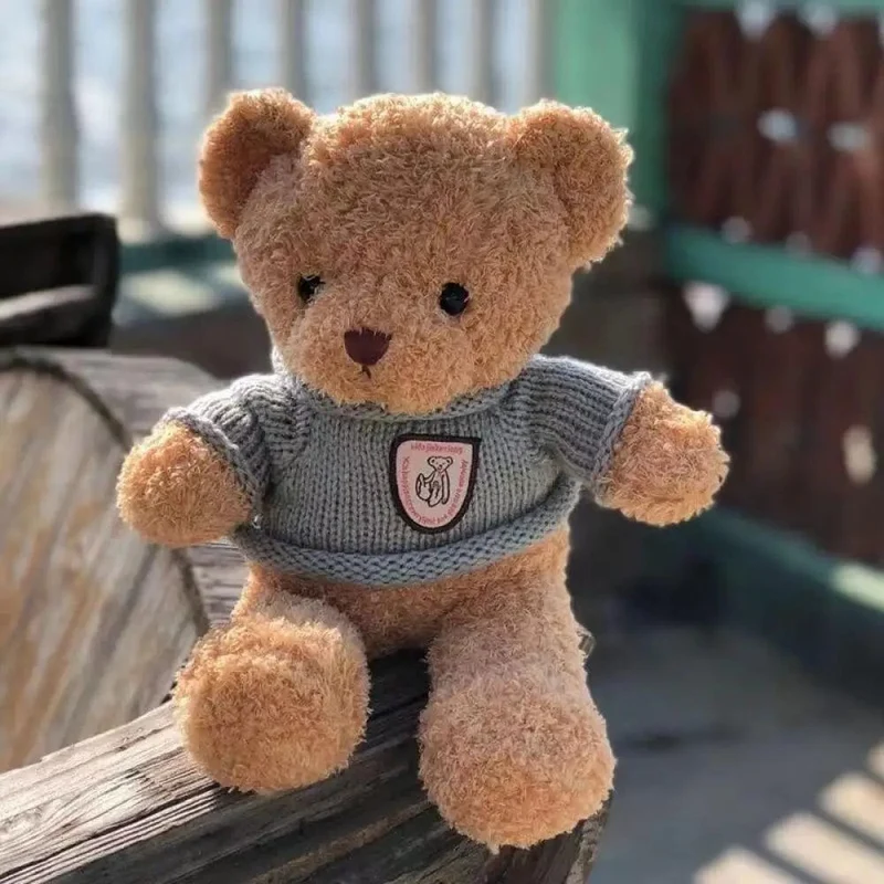 30cm40cm Plüsch Pullover Bär Spielzeug Puppen Puppen Nette Dress Up Bär Geburtstag Geschenk Beruhigenden schlaf