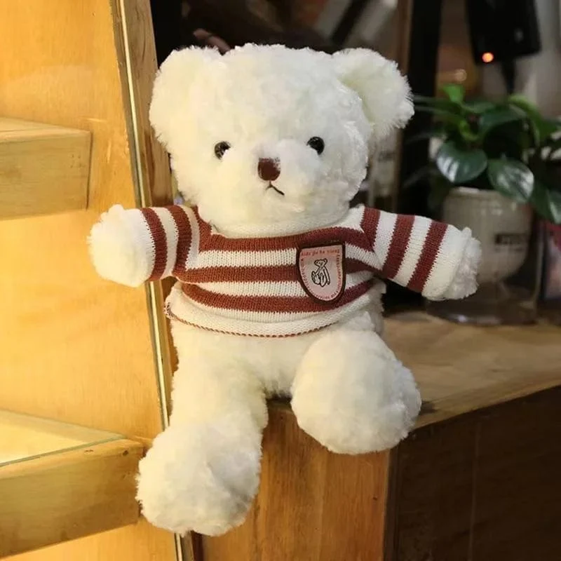 30cm40cm Plüsch Pullover Bär Spielzeug Puppen Puppen Nette Dress Up Bär Geburtstag Geschenk Beruhigenden schlaf