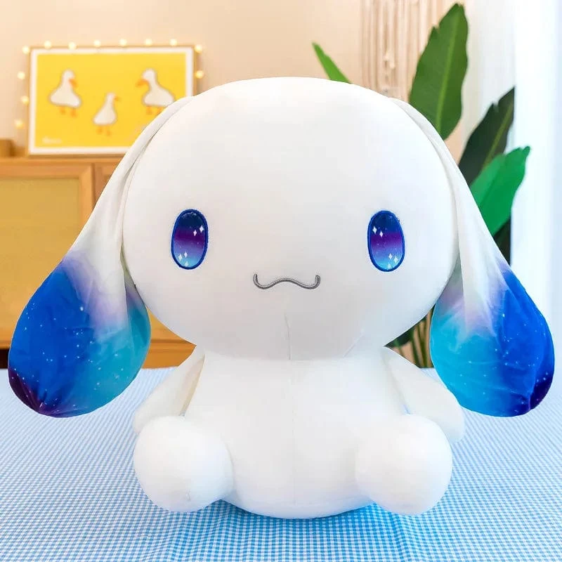 Plüschtier Weißer Hund Plüsch Schwarz Gold Kuromi Spielzeug Mädchen Puppe Großes Kissen Cinnamoroll Ostern Kind Niedlich Schwarz Gold Kt Katze Puppe Geschenke