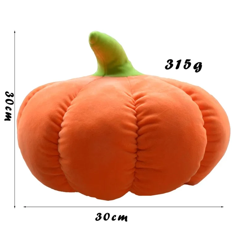 MyRytanda Happy Halloween Plüschtiere Hausschuhe Kawaii Geisterkissen Kürbis Schultertaschen Horror Totenkopf Flauschige Puppen