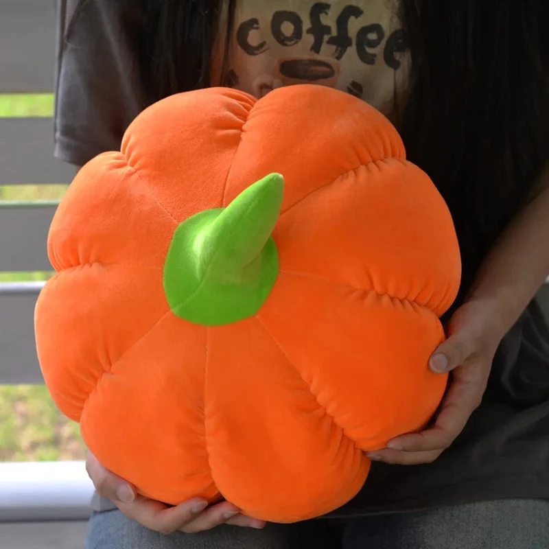 MyRytanda Happy Halloween Plüschtiere Hausschuhe Kawaii Geisterkissen Kürbis Schultertaschen Horror Totenkopf Flauschige Puppen