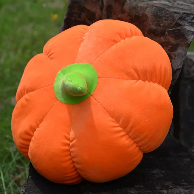 MyRytanda Happy Halloween Plüschtiere Hausschuhe Kawaii Geisterkissen Kürbis Schultertaschen Horror Totenkopf Flauschige Puppen