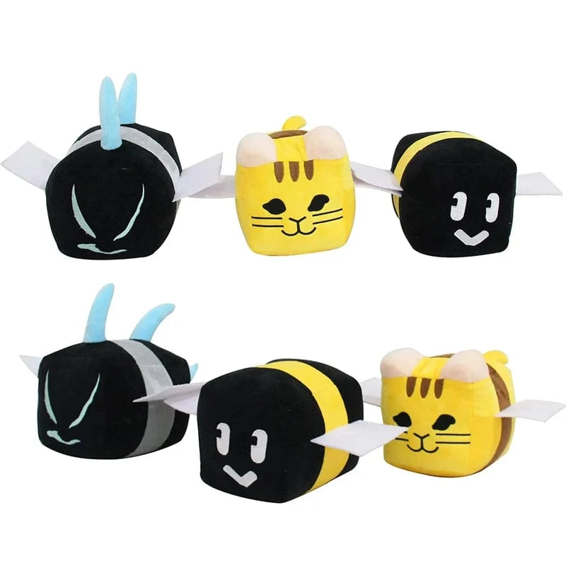 20 cm Haustiersimulator Bienenschwarmsimulator Plüschspielzeug Puppe Niedlicher Bienenschwarm Plüsch Weiche Kuscheltiere Spielzeug Geschenke für Kinder Kinder