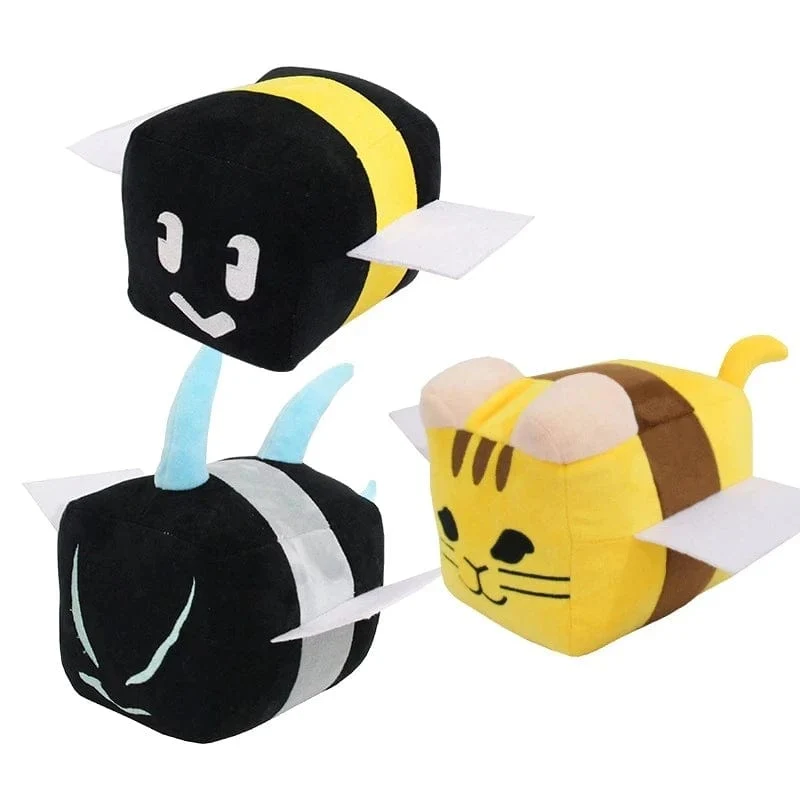 20 cm Haustiersimulator Bienenschwarmsimulator Plüschspielzeug Puppe Niedlicher Bienenschwarm Plüsch Weiche Kuscheltiere Spielzeug Geschenke für Kinder Kinder