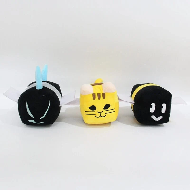 20 cm Haustiersimulator Bienenschwarmsimulator Plüschspielzeug Puppe Niedlicher Bienenschwarm Plüsch Weiche Kuscheltiere Spielzeug Geschenke für Kinder Kinder