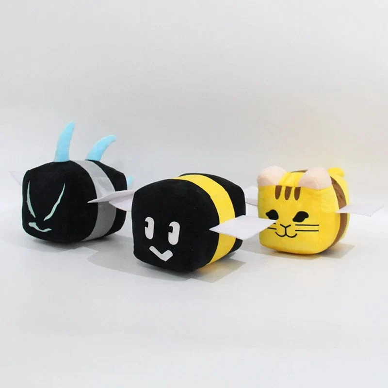 20 cm Haustiersimulator Bienenschwarmsimulator Plüschspielzeug Puppe Niedlicher Bienenschwarm Plüsch Weiche Kuscheltiere Spielzeug Geschenke für Kinder Kinder