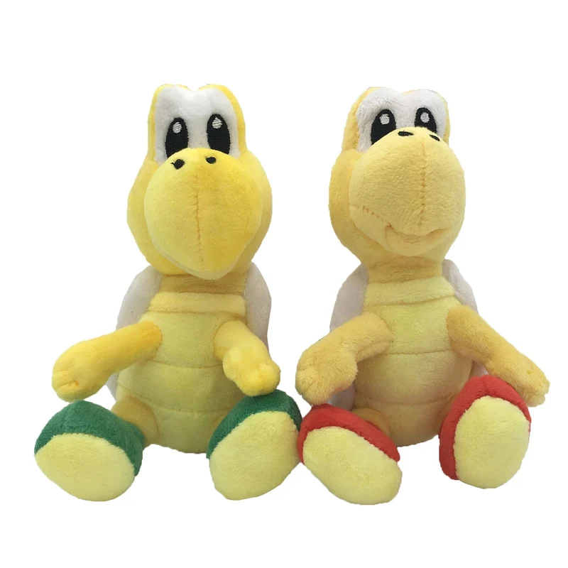 Neues Mario Bros Plüsch Koopa Troopa Bulrush Chain Chomp Armad Bullet Bill Bob-omb Dry Bones Stoffpuppen Stofftiere Geburtstagsgeschenk
