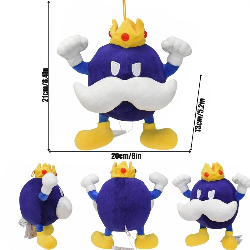 Neues Mario Bros Plüsch Koopa Troopa Bulrush Chain Chomp Armad Bullet Bill Bob-omb Dry Bones Stoffpuppen Stofftiere Geburtstagsgeschenk