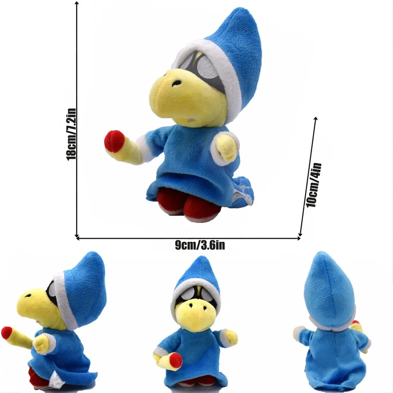Neues Mario Bros Plüsch Koopa Troopa Bulrush Chain Chomp Armad Bullet Bill Bob-omb Dry Bones Stoffpuppen Stofftiere Geburtstagsgeschenk