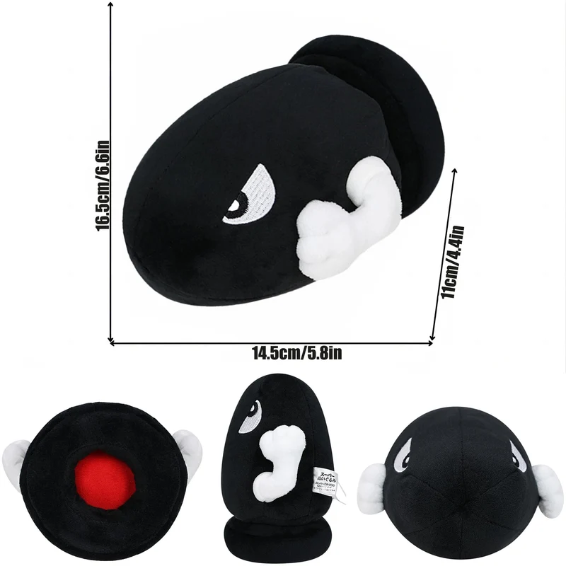Neues Mario Bros Plüsch Koopa Troopa Bulrush Chain Chomp Armad Bullet Bill Bob-omb Dry Bones Stoffpuppen Stofftiere Geburtstagsgeschenk