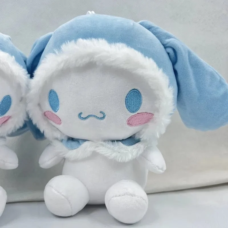 25Cm Kawaii Sanrio Anime Plüschtier Cartoon Rolle Cinnamoroll Weiche Angefüllte Plushie Puppe Baby Mädchen Kissen Hause Ornament Paar Geschenk