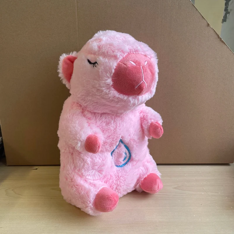 Baby Pacify Breathing Rabbit Doll Beruhigt Otter Plüschtier Kinder Beruhigende Musik Schlafbegleiter Spielzeug Bär Gefülltes Geschenk für Kinder