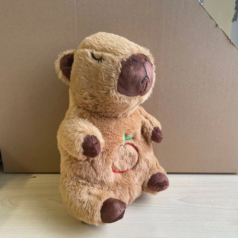 Baby Pacify Breathing Rabbit Doll Beruhigt Otter Plüschtier Kinder Beruhigende Musik Schlafbegleiter Spielzeug Bär Gefülltes Geschenk für Kinder