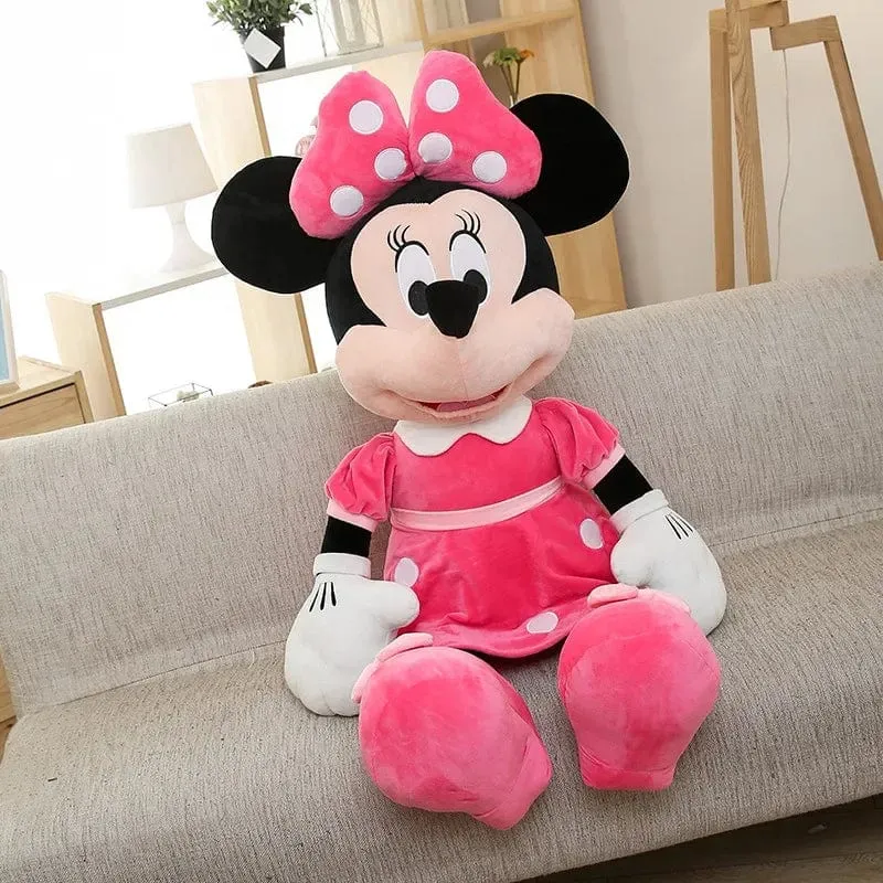 30 CM Disney kinder Mickey Minnie Maus plüsch spielzeug baby jungen und mädchen geburtstag geschenk plüsch bads spielzeug