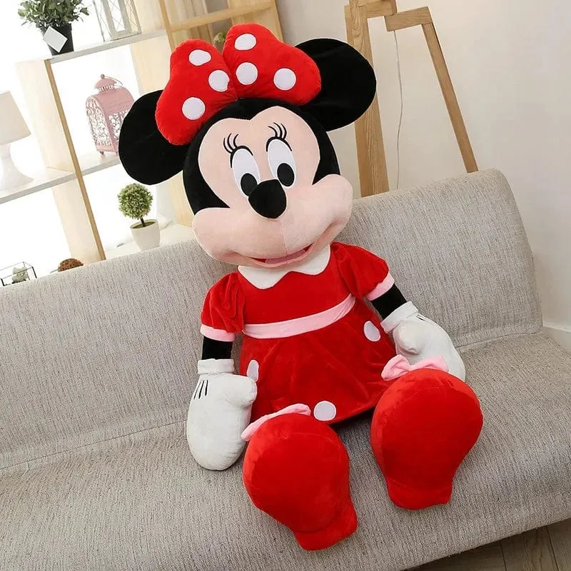 30 CM Disney kinder Mickey Minnie Maus plüsch spielzeug baby jungen und mädchen geburtstag geschenk plüsch bads spielzeug