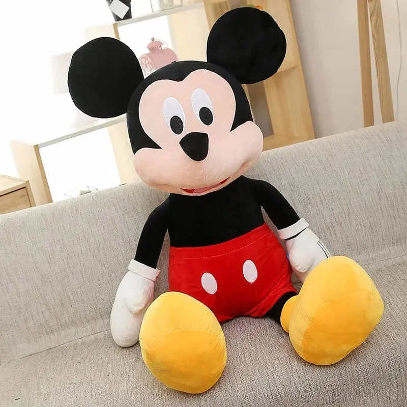 30 CM Disney kinder Mickey Minnie Maus plüsch spielzeug baby jungen und mädchen geburtstag geschenk plüsch bads spielzeug
