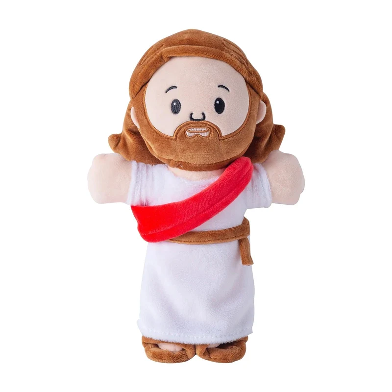 25 cm/50 cm großes Jesus-Plüschkissen mit Bibelmotiv, ideal als Weihnachtsgeschenk für Kinder