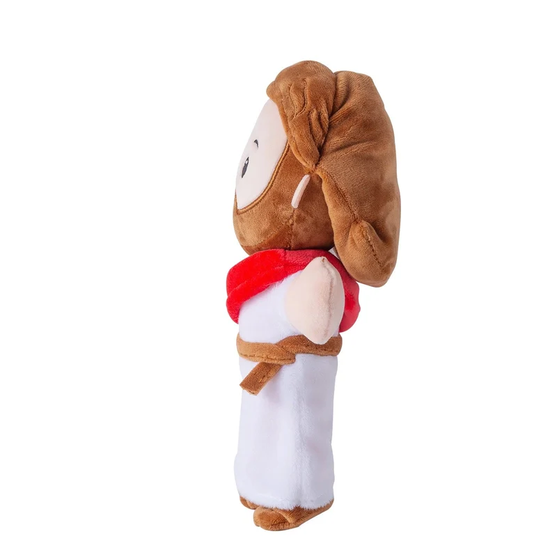 25 cm/50 cm großes Jesus-Plüschkissen mit Bibelmotiv, ideal als Weihnachtsgeschenk für Kinder
