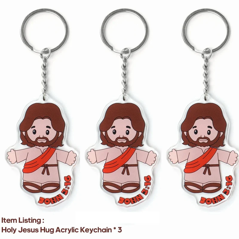 25 cm/50 cm großes Jesus-Plüschkissen mit Bibelmotiv, ideal als Weihnachtsgeschenk für Kinder