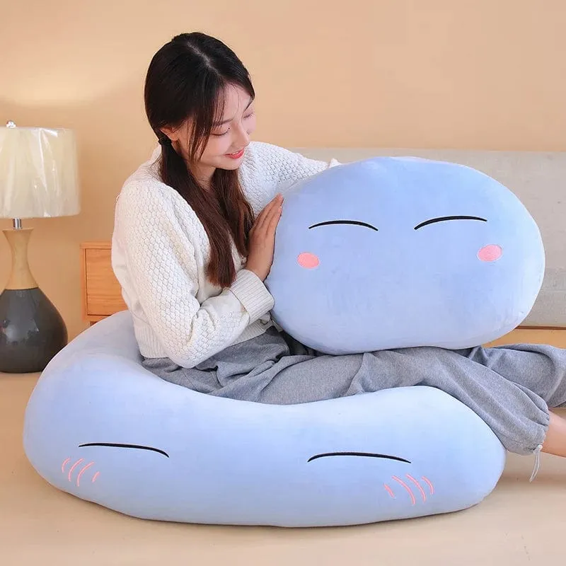 1 Stück 28–55 cm Rimuru Tempest Plüschtiere Anime That Time I Got Reincarnated as a Slime Rimuru Tempest Kissen für Kinder Weihnachtsgeschenk