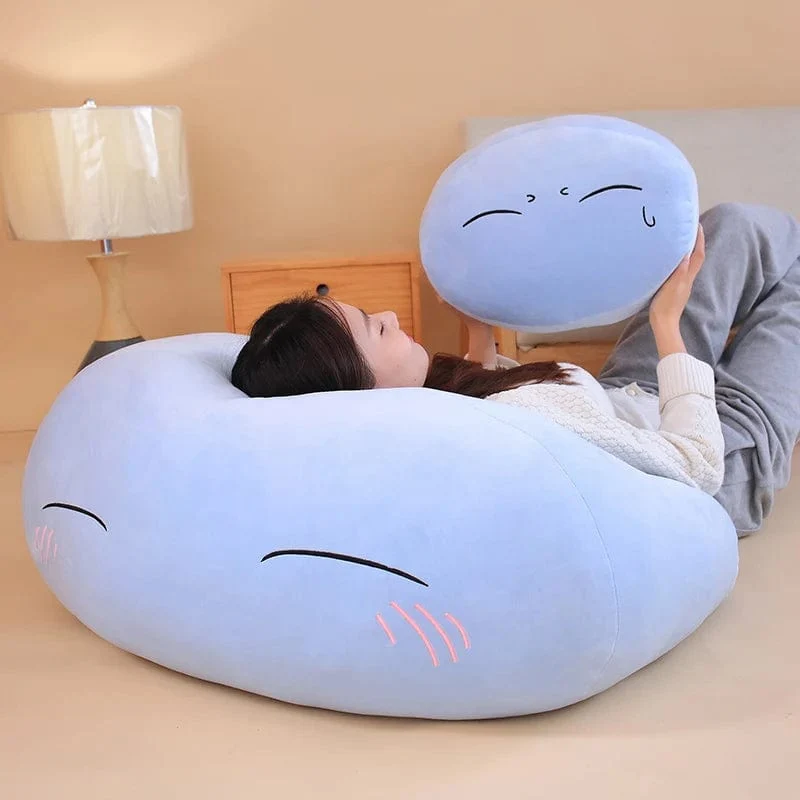 1 Stück 28–55 cm Rimuru Tempest Plüschtiere Anime That Time I Got Reincarnated as a Slime Rimuru Tempest Kissen für Kinder Weihnachtsgeschenk