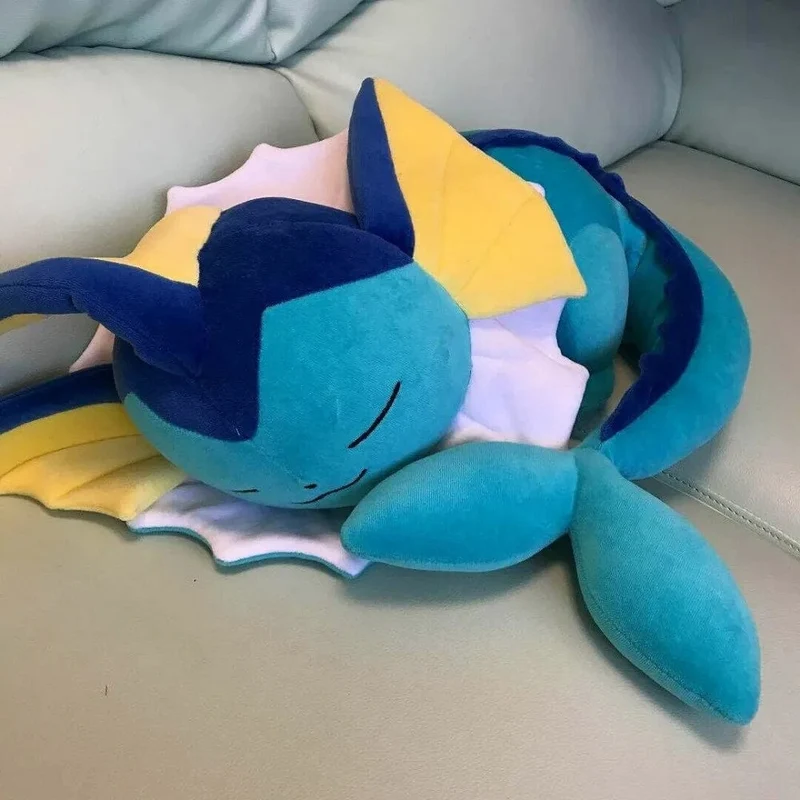 Pokemon original Eeveelution großes schlafendes Sylveon & Psiana & Nachtara & Folipurba Plüschtier Stofftier Puppe Puppe