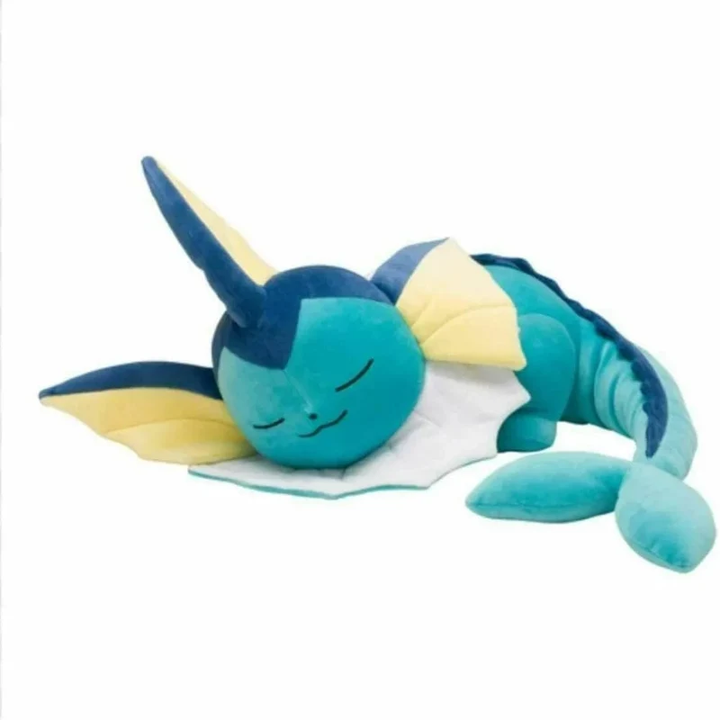 Pokemon original Eeveelution großes schlafendes Sylveon & Psiana & Nachtara & Folipurba Plüschtier Stofftier Puppe Puppe