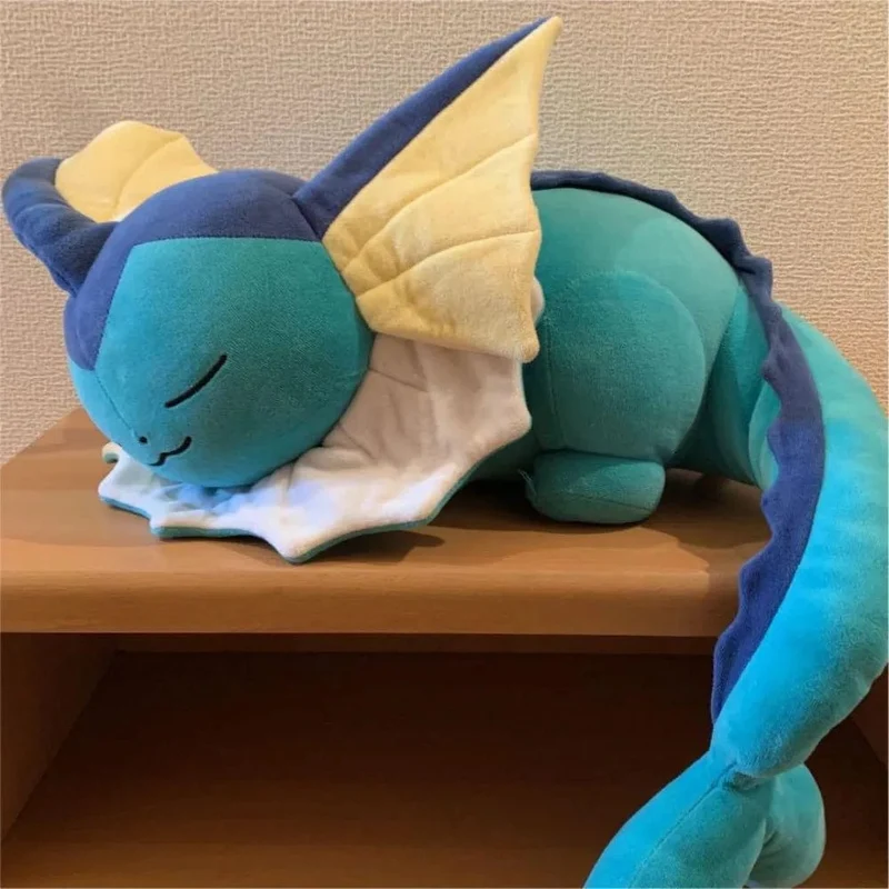 Pokemon original Eeveelution großes schlafendes Sylveon & Psiana & Nachtara & Folipurba Plüschtier Stofftier Puppe Puppe