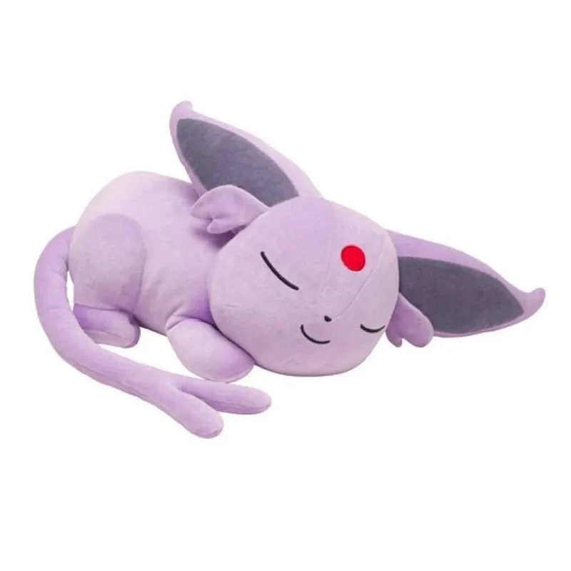 Pokemon original Eeveelution großes schlafendes Sylveon & Psiana & Nachtara & Folipurba Plüschtier Stofftier Puppe Puppe
