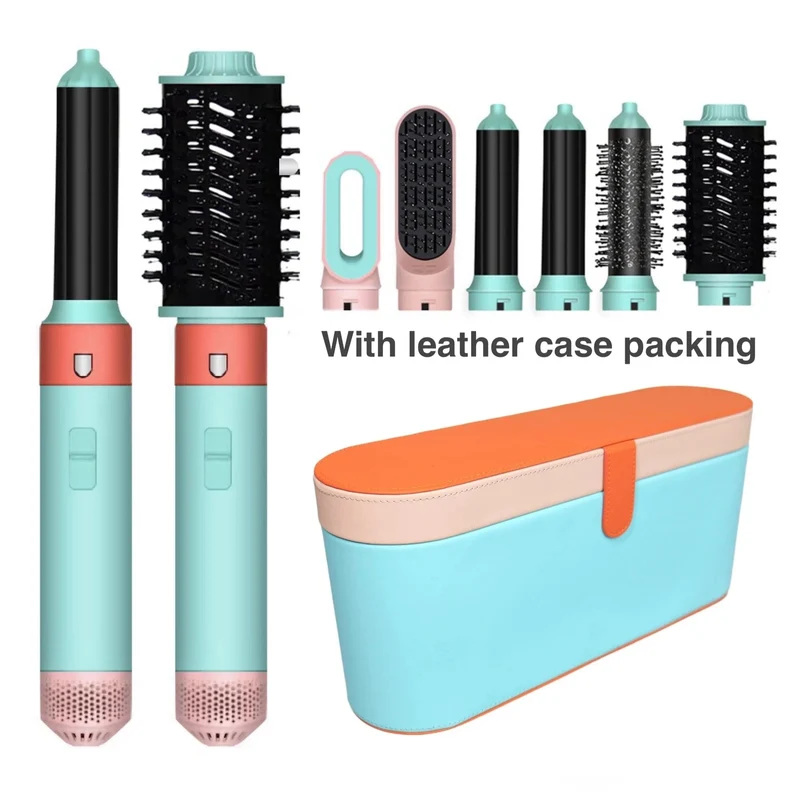 6-in-1-Multistyler, Haartrockner im neuen Design, 6-in-1-Haarstyler mit Lockenstab, Heißluftbürste, Styling-Tool, MultiStyler